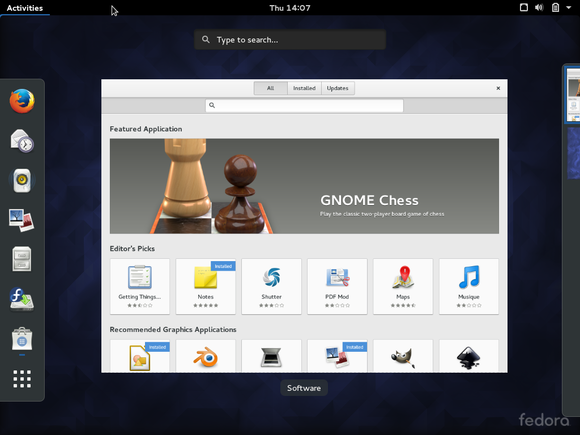 fedora23software
