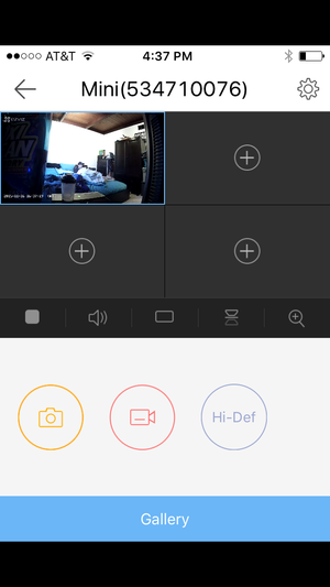delete camera from ezviz app