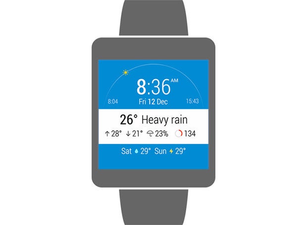 InstaWeather Watch Face Android Wear