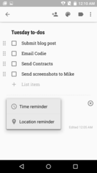 keep reminders