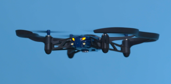 kids minidrone in flight