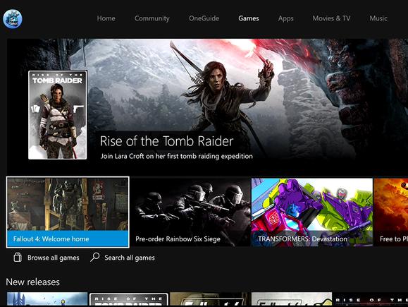 microsoft xbox one game store