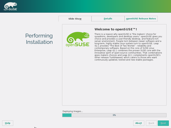 opensuse leap install