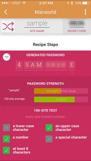 password chef test