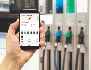 P97 mobile payment at pump