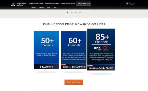 Sony PlayStation Vue