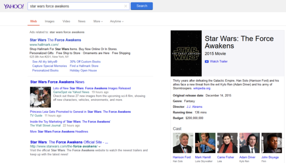 starwarsyahoooldsearch