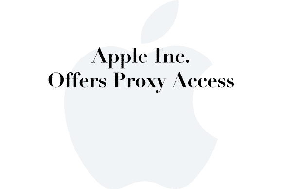 apple proxy
