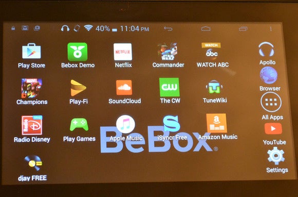 bebox screen