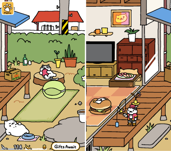 best free ios games 2015 nekoatsume