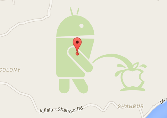 google maps apple