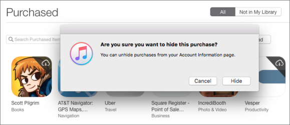 mac911 remove old purchases