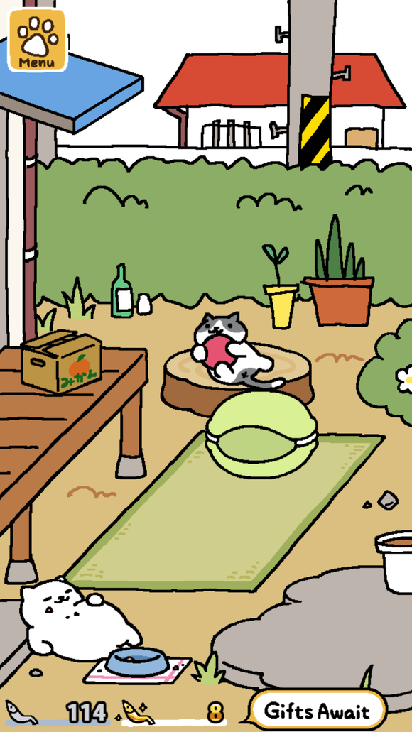 neko atsume yard
