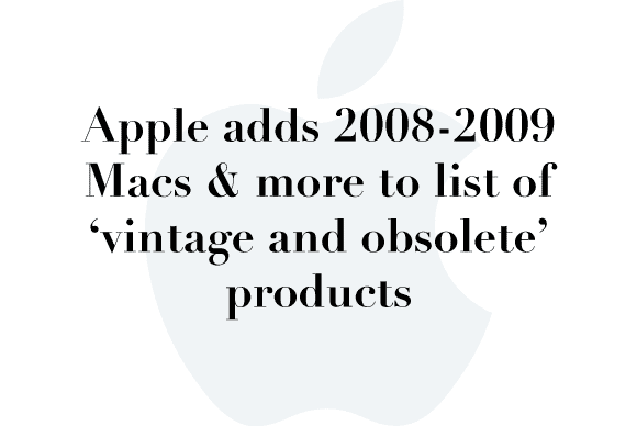 obsolete macs