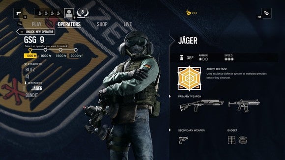 Rainbow Six Siege