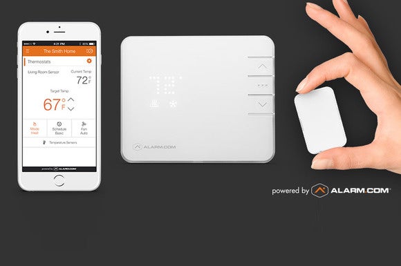 Alarm.com Smart Thermostat with sensor