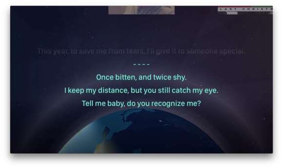 sing karaoke