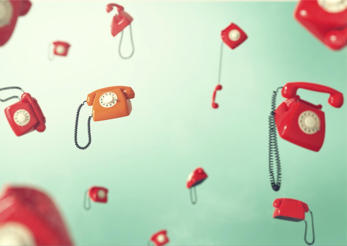 Hanging on the line: The desk phone's second life