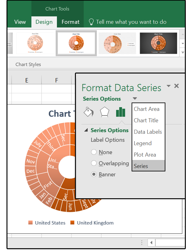 format 2016 excel legend chart What styles: Excel chart new do to with Treemap 2016's