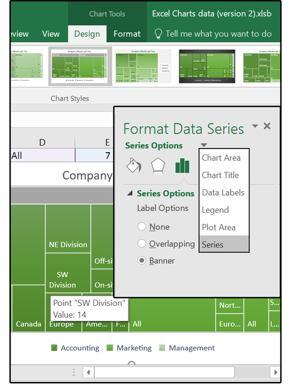 05 Format Data Series options