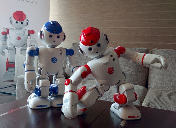 Hands on with Alpha 2, an 'interactive family robot' that tells