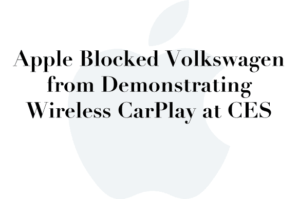 apple vw carplay