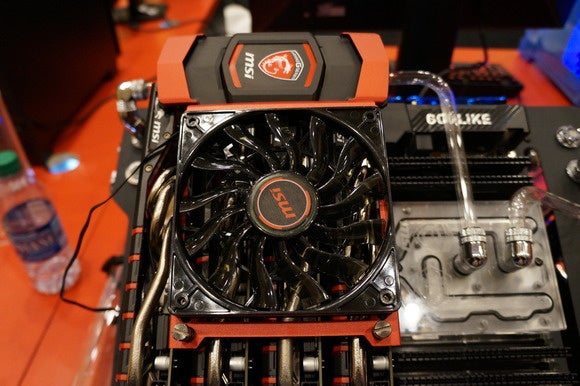 MSI SLI bridge w fan in system