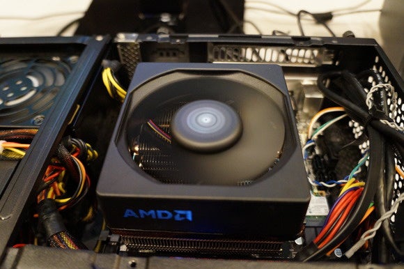 AMD Wraith cooler in system