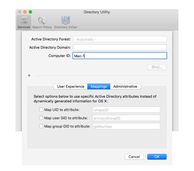 configure a mac for corporate use