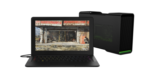 Razer Blade Stealth plus Razer Core