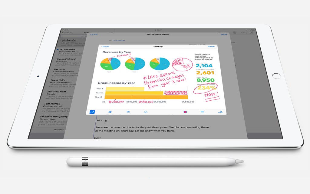 taking notes on ipad with apple pencil