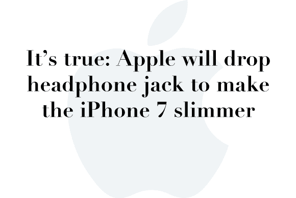 iphone 7 no headhone jack