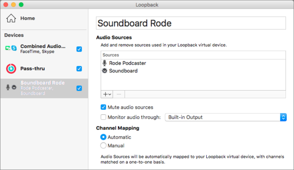 loopback simple setup