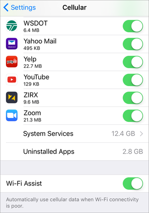How to Turn Off iOS 9 Wi-Fi Assist to Save your Precious Data Plan ...