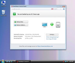 windows desktop control panel