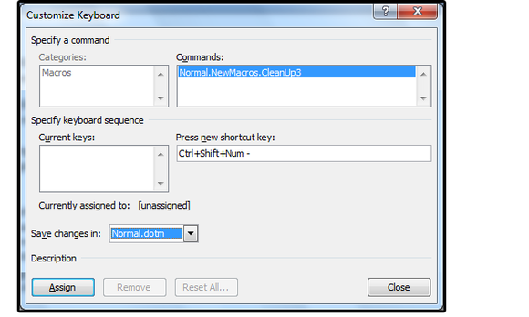 08 assign macro3 to another pre assigned key