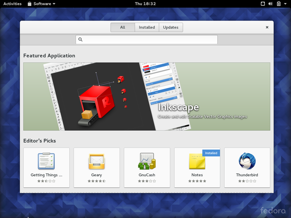 Fedora’s Software application