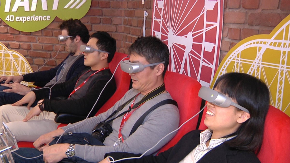 Virtual reality in action at Mobile World Congress