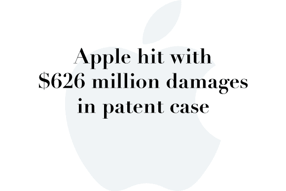 apple 626m damages