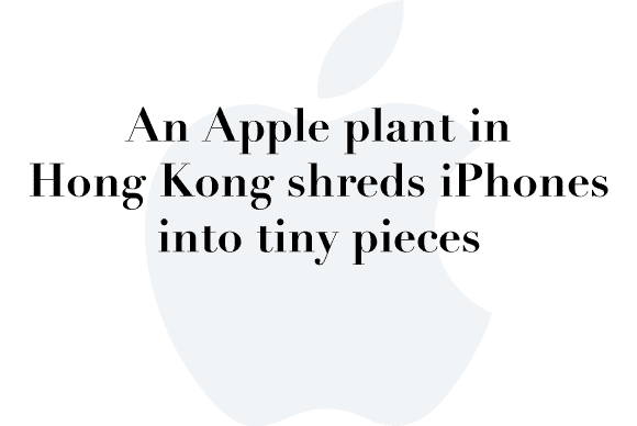 apple recycling hong kong