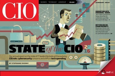 CIO January 2016 issue cover