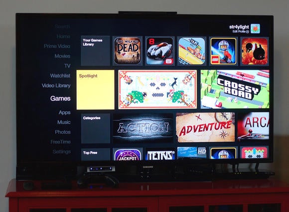 fire tv interface