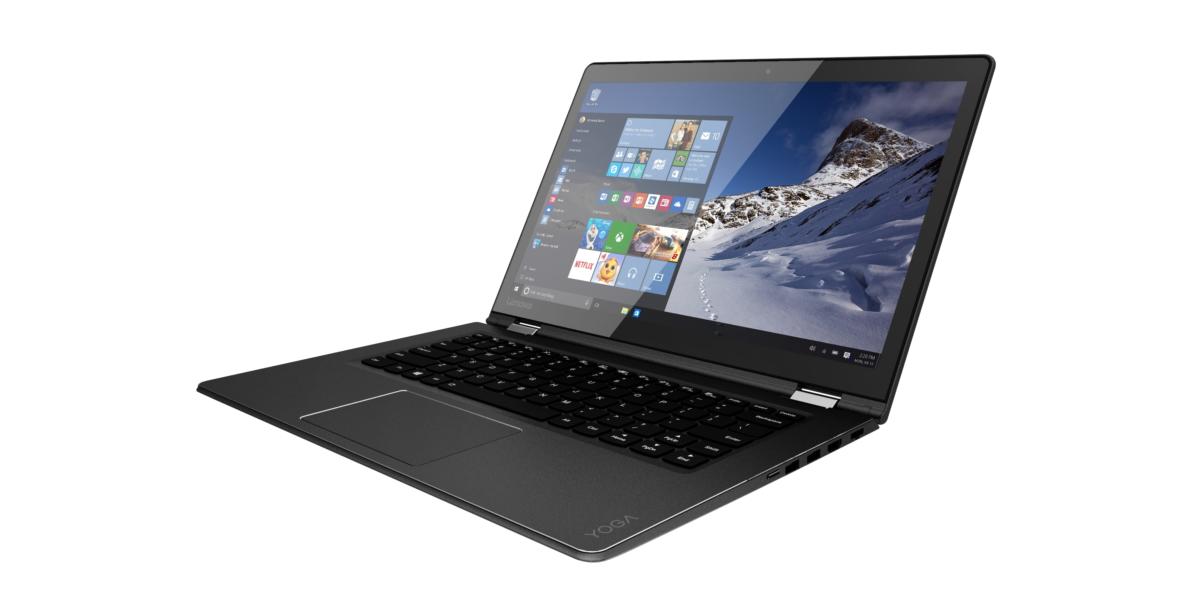 lenovo yoga 510 14 inch black laptop mode