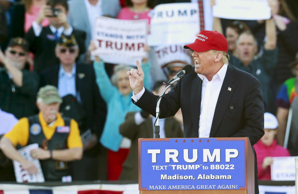 Trump rally in Alabama