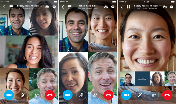 can you do multiple video calls on skype mobile