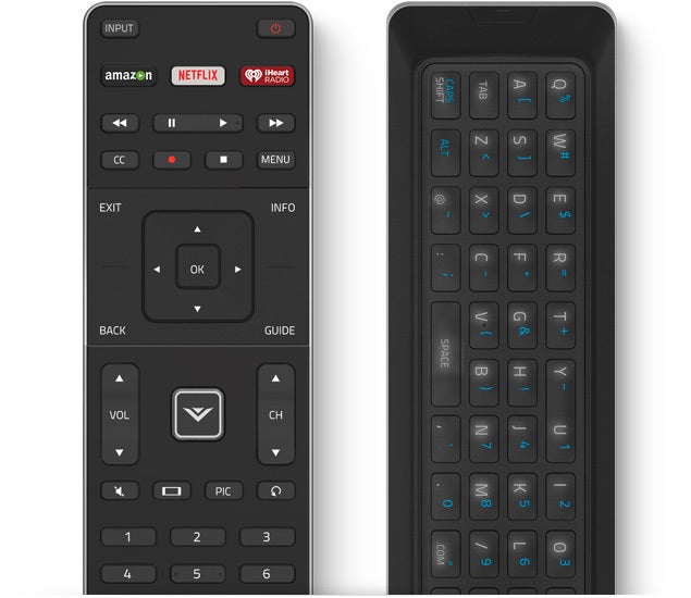 vizio tv remote buttons