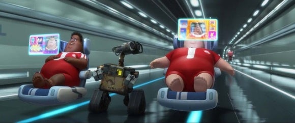 wall e floaty chair