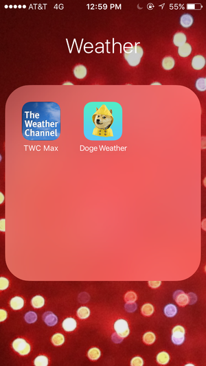 weather folder