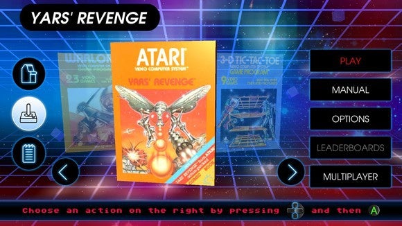Atari Vault Interface