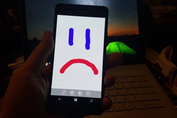 sad windows phone